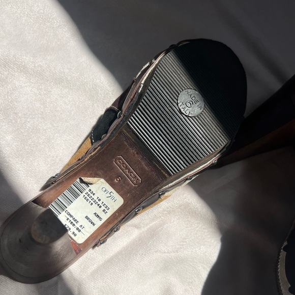 Coach Patchwork Clogs - Picture 2 of 5